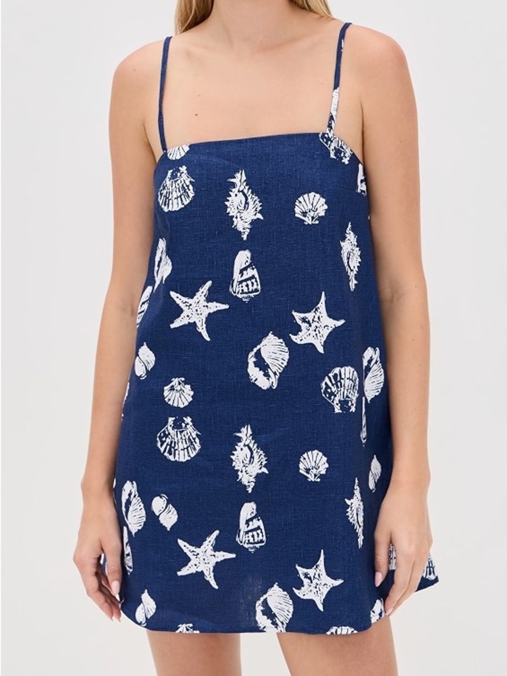 Reformation Aubree Linen Dress